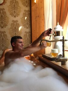 Beer Spa Czech Republic.
